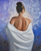 Laura Caretta Painter - 76 Shoulders - 2019 oil on canvass 60x75