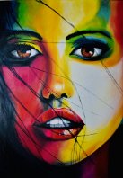 Laura Caretta Painter - 87 Wind - 2019 - oil on canvass 60x75