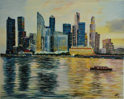 Laura Caretta Painter - 38 Singpore - 2016 oil on canvass 60x75