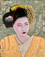 Laura Caretta Painter - 117 Kyoto - 2020 - oil - 60x75